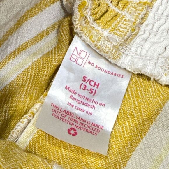 NoBo linen striped pants size small - Picture 3 of 5